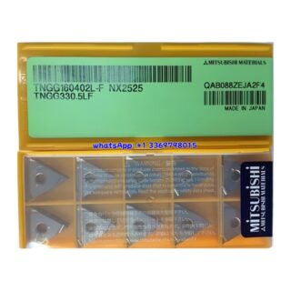Original Mitsubishi TNGG160402L-F NX2525 Carbide Insert - Triangle | Steel & More (10 PCS)