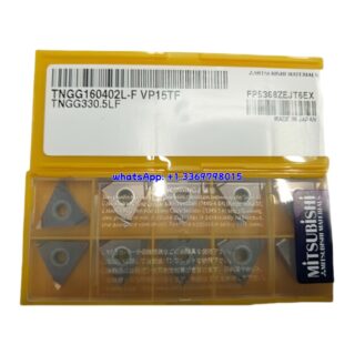 Original Mitsubishi TNGG160402L-F VP15TF Carbide Insert - Triangle | Steel (10 PCS)