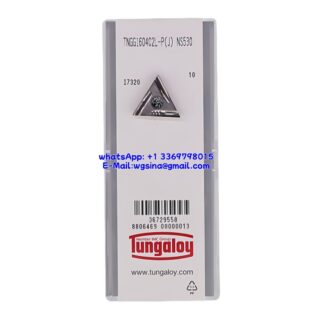 Original Tungaloy TNGG160402L-P-NS530 NS530 Carbide Insert - Triangle (10 PCS)