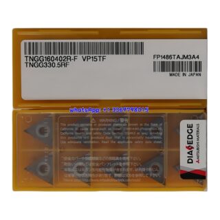 Original Mitsubishi TNGG160402R-F VP15TF Carbide Insert - Triangle | Steel, Stainless Steel (10 PCS)