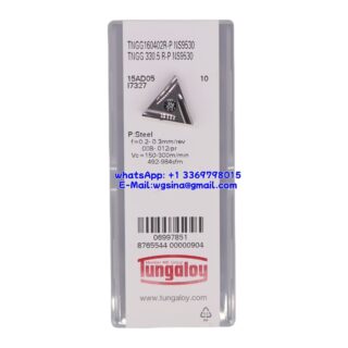Original Tungaloy TNGG160402R-P-NS9530 NS9530 Carbide Insert - Triangle (10 PCS)