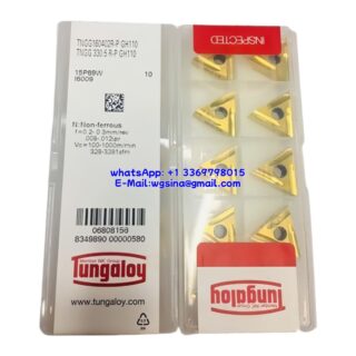 Original Tungaloy TNGG160402R-P GH110 Carbide Insert - Triangle (10 PCS)