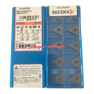 Original Kyocera TNGG160402R-S PR1125 Carbide Insert - Triangle (10 PCS)