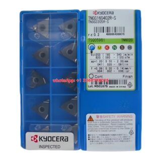 Original Kyocera TNGG160402R-S TN6020 Carbide Insert - Triangle (10 PCS)