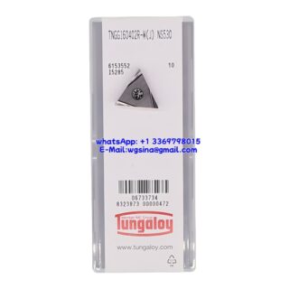 Original Tungaloy TNGG160402R-W-NS530 NS530 Carbide Insert - Triangle (10 PCS)