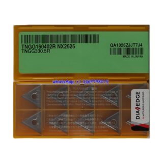 Original Mitsubishi TNGG160402R NX2525 Carbide Insert - Triangle | Steel (10 PCS)