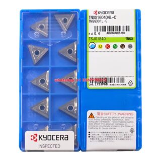 Original Kyocera TNGG160404L-C Carbide Insert - Triangle (10 PCS) TN60 TNGG160404L-C TN60