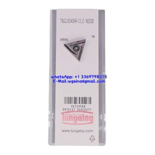 Original Tungaloy TNGG160404R-C-NS530 NS530 Carbide Insert - Triangle (10 PCS)