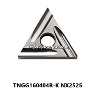 Original Mitsubishi TNGG160404R-K NX2525 Carbide Turning Insert - Triangle | Steel (10 PCS)