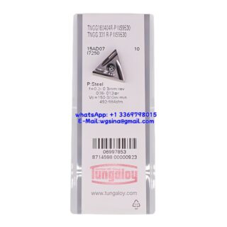 Original Tungaloy TNGG160404R-P-NS9530 NS9530 Carbide Insert - Triangle (10 PCS)