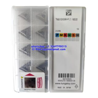 Original Tungaloy TNGG160404R-P NS530 Carbide Insert - Triangle (10 PCS) TNGG160404R-P(J) NS530
