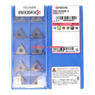 Original Kyocera TNGG160404R-S PR1125 Carbide Insert - Triangle (10 PCS)