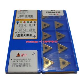 Original Kyocera TNMG160402GP CA5525 Carbide Insert - Triangle | Steel (10 PCS)