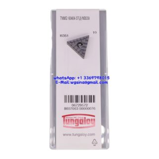 Original Tungaloy TNMG160404-37-NS530 NS530 Carbide Insert - Triangle (10 PCS)