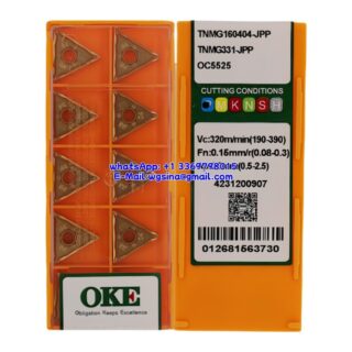 Original OKE TNMG160404-JPP OC5525 Carbide Insert - Triangle (10 PCS)