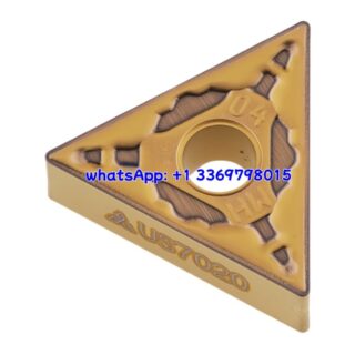 Original Mitsubishi TNMG160404-MH US7020 Carbide Insert - Triangle | Steel, Stainless Steel (10 PCS)