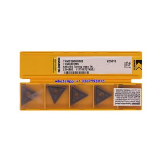 Original Kennametal TNMG160404-MS KC5010 Carbide Insert - Triangle | Steel (10 PCS)