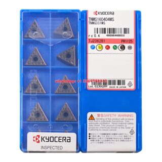 Original Kyocera TNMG160404-MS PR1125 Carbide Insert - Triangle (10 PCS)