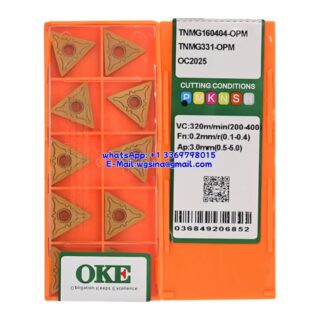 Original OKE TNMG160404-OPM OC2025 Carbide Insert - Triangle (10 PCS)
