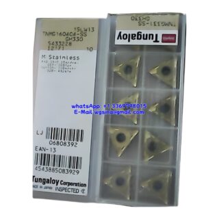 Original Tungaloy TNMG160404-SS GH330 Carbide Insert - Triangle | Steel (10 PCS)