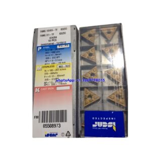 Original Iscar TNMG160404-TF IC9250 Carbide Turning Insert - Triangle (10 PCS)