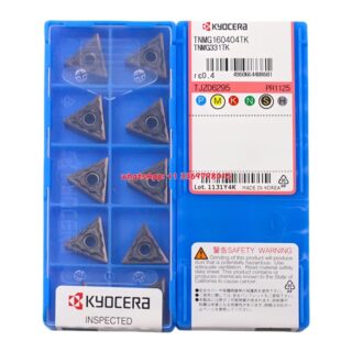 Original Kyocera TNMG160404-TK PR1125 Carbide Insert - Triangle (10 PCS)