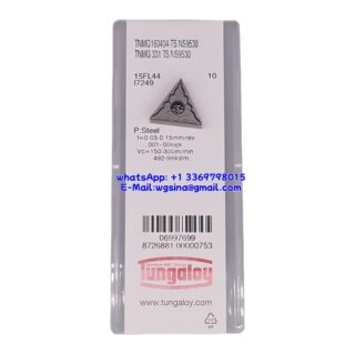 Original Tungaloy TNMG160404-TS-NS9530 NS9530 Carbide Insert - Triangle (10 PCS)