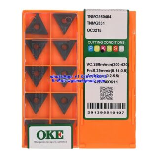 Original OKE TNMG160404 OC3215 Carbide Insert - Triangle (10 PCS)