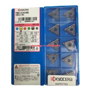 Original Kyocera TNMG160404MQ PR1125 Carbide Insert - Triangle (10 PCS)