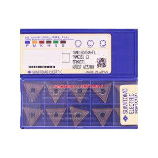 Original Sumitomo TNMG160404N-EX AC520U Carbide Insert - Triangle (10 PCS)