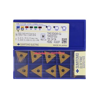 Original Sumitomo TNMG160404N-GU AC820P Carbide Insert - Triangle | Steel (10 PCS)