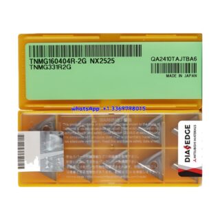 Original Mitsubishi TNMG160404R-2G NX2525 Carbide Insert - Triangle | Steel (10 PCS)