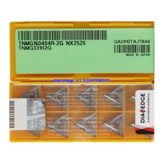 Original Mitsubishi TNMG160404R-2G NX2525 Carbide Insert - Triangle | Steel & More (10 PCS)