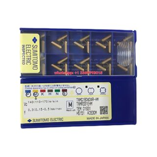 Original Sumitomo TNMG160404R-HM AC630M Carbide Insert - Triangle (10 PCS)