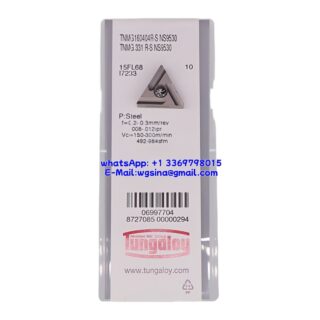 Original Tungaloy TNMG160404R-S-NS9530 NS9530 Carbide Insert - Triangle (10 PCS)