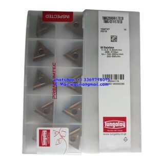 Original Tungaloy TNMG160404R-S T6130 Carbide Insert - Triangle (10 PCS)