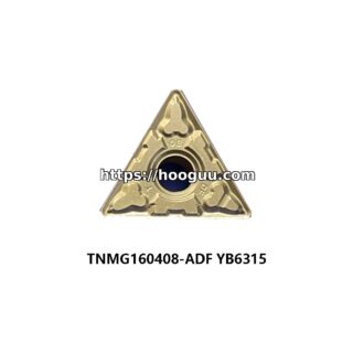 Original ZCC-CT TNMG160408-ADF YB6315 Carbide Turning Insert - Triangle | Steel, Stainless Steel (10 PCS)
