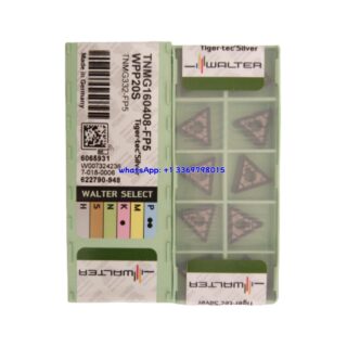Original Walter TNMG160408-FP5 Carbide Turning Insert - Triangle (10 PCS) WPP20S TNMG160408-FP5 WPP20S