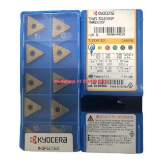 Original Kyocera TNMG160408-GP CA5525 Carbide Insert - Triangle | Steel (10 PCS)