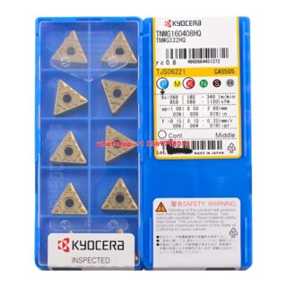 Original Kyocera TNMG160408-HQ CA5505 Carbide Insert - Triangle (10 PCS)