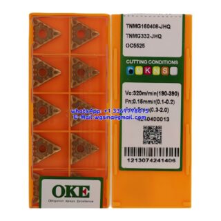 Original OKE TNMG160408-JHQ OC5525 Carbide Insert - Triangle (10 PCS)