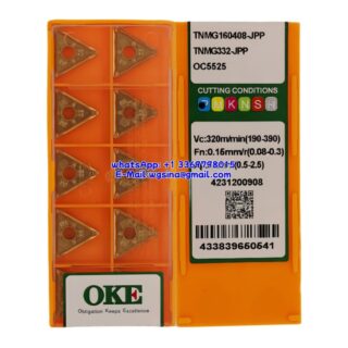 Original OKE TNMG160408-JPP OC5525 Carbide Insert - Triangle (10 PCS)