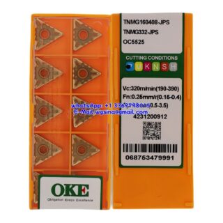 Original OKE TNMG160408-JPS OC5525 Carbide Insert - Triangle (10 PCS)
