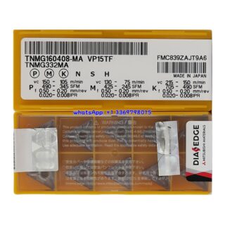 Original Mitsubishi TNMG160408-MA VP15TF Carbide Insert - Triangle | Steel & More (10 PCS)