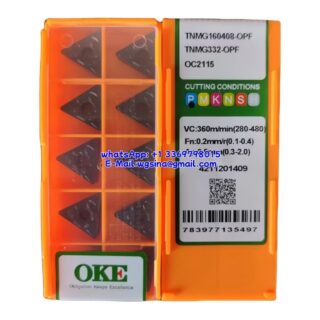 Original OKE TNMG160408-OPF OC2115 Carbide Insert - Triangle (10 PCS)