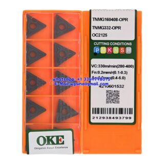 Original OKE TNMG160408-OPR OC2125 Carbide Insert - Triangle (10 PCS)