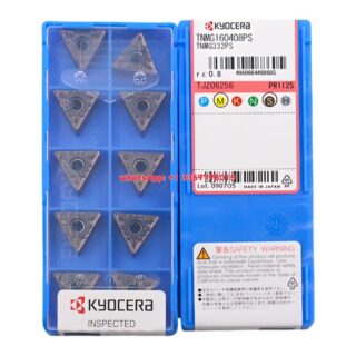 Original Kyocera TNMG160408-PS PR1125 Carbide Insert - Triangle (10 PCS)