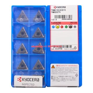 Original Kyocera TNMG160408-TK PR1125 Carbide Insert - Triangle (10 PCS)