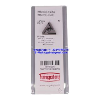 Original Tungaloy TNMG160408L-S-NS9530 NS9530 Carbide Insert - Triangle (10 PCS)