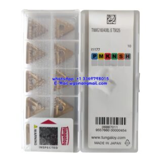 Original Tungaloy TNMG160408L-S T9025 Carbide Insert - Triangle (10 PCS)